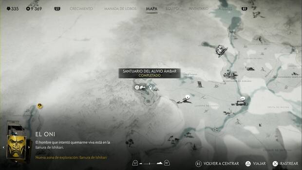 Ghost of Yotei - Relatos en la Cordillera de Tokachi, punto donde comienza el relato La flor de tus secretos