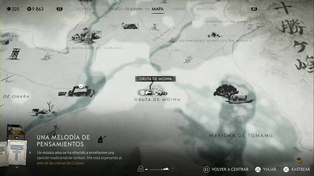 Ghost of Yotei - Relatos en la Cordillera de Tokachi, punto donde comienza el relato Remedio desesperado