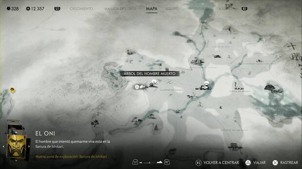 Ghost of Yotei - Ubicacin de Taro en la Cordillerea de Tokachi