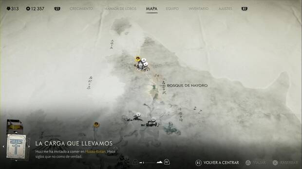 Ghost of Yotei - Regiones, Bosque de Nayoro