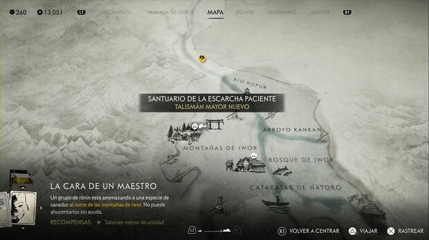 Ghost of Yotei - Santuarios en el Bosque de Nayoro, ubicación del Santuario de la escarcha paciente