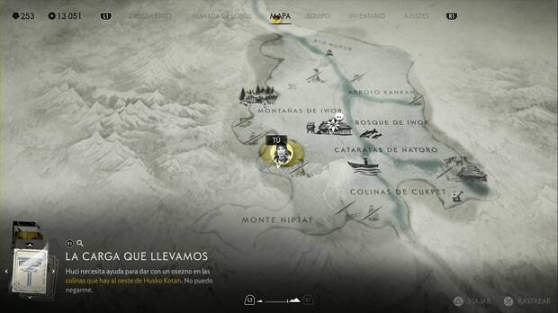 Ghost of Yotei - Mscaras, Sombrero de Tengai, ubicacin en el Bosque de Nayoro