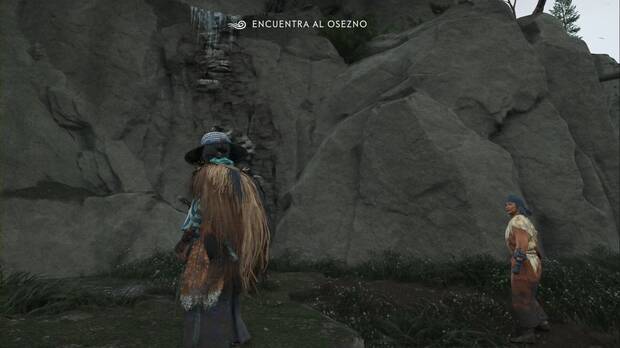 Ghost of Yotei - Relatos en el Bosque de Nayoro, La carga que llevamos - puntos por donde subir para buscar el osezno