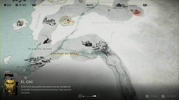 Ghost of Yotei - Hallazgos ainu en la Llanura de Ishikari, ubicacin del Cispo