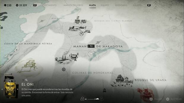 Ghost of Yotei - Hallazgos ainu en la Llanura de Ishikari, ubicacin del objeto Pelajes intercambiados