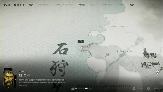 Ghost of Yotei - Hallazgos ainu en la Llanura de Ishikari, ubicacin del objeto Kiray