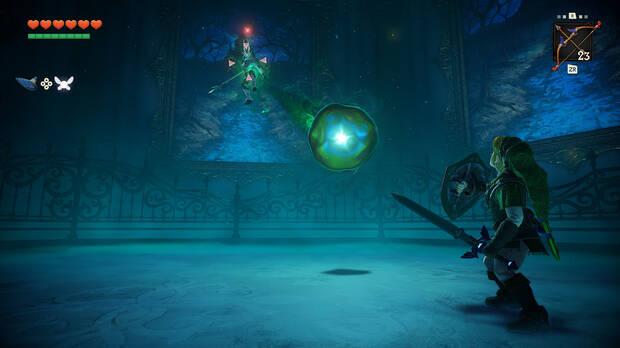 El mítico partido de tenis de Ocarina of Time nos pareció un enfrentamiento excesivamente sencillo en esta nueva versión.