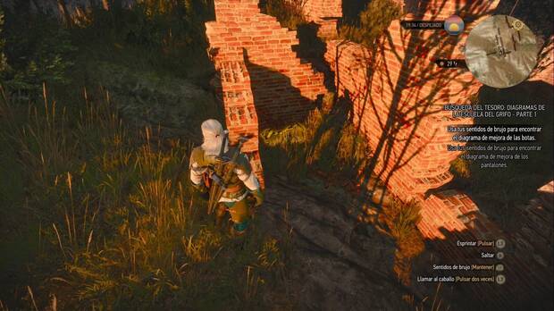 The Witcher 3: Wild Hunt Remastered - Set mejorado de  la Escuela del Grifo; ubicaci�n de los diagramas de las botas mejoradas de Grifo