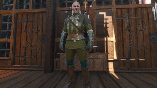 The Witcher 3: Wild Hunt Remastered - Set mejorado de  la Escuela del Grifo