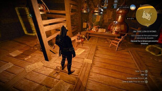 The Witcher 3: Wild Hunt Remastered - Una torre llena de ratones; ubicación de las notas de Alexander