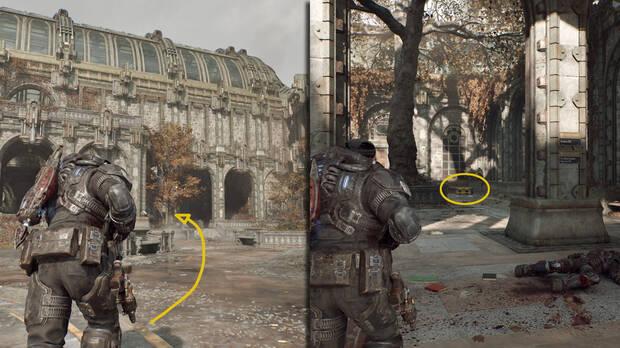Gears of War: E-Day - Dnde encontrar en el acto 4 el maletn rgido 11