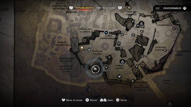 Gears of War: E-Day - Localizacin en el mapa del acto 4 del maletn rgido 11