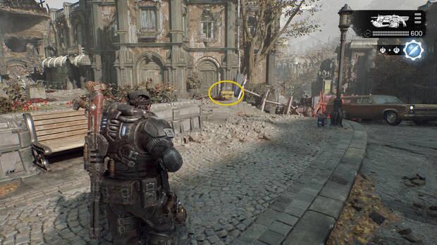 Gears of War: E-Day - Dnde encontrar en el acto 4 el maletn rgido 13