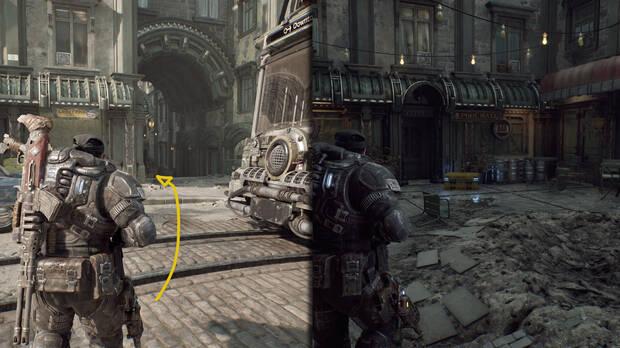 Gears of War: E-Day - Dnde encontrar en el acto 4 el maletn rgido 14