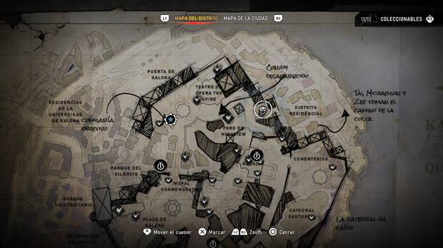 Gears of War: E-Day - Localizacin en el mapa del acto 4 del maletn rgido 14