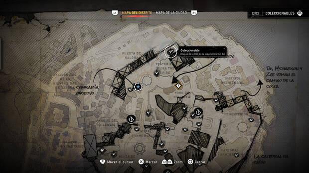 Gears of War: E-Day - Localizacin en el mapa del coleccionable del acto 4 Chapas de la CGO de la especialista Mei Aoi