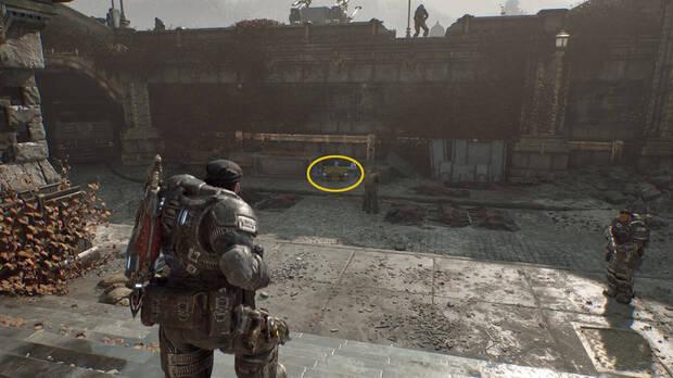 Gears of War: E-Day - Dnde encontrar en el acto 4 el maletn rgido 01
