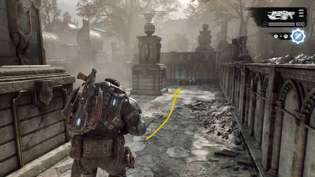 Gears of War: E-Day - Dnde encontrar en el acto 4 el maletn rgido 03
