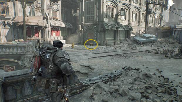 Gears of War: E-Day - Dnde encontrar en el acto 4 el maletn rgido 10