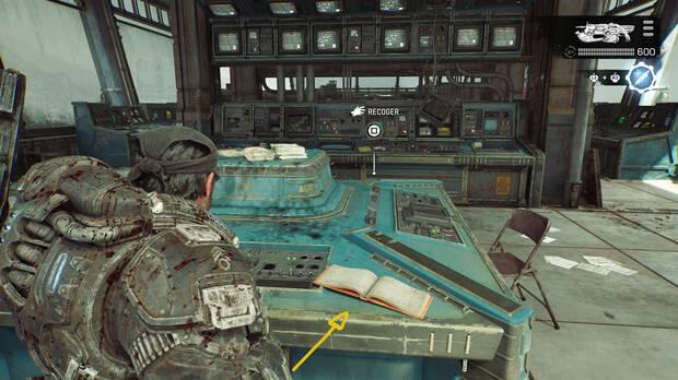 Gears of War: E-Day - Ubicacin del coleccionable del acto 4 Registro de atraque del puerto de Kalona