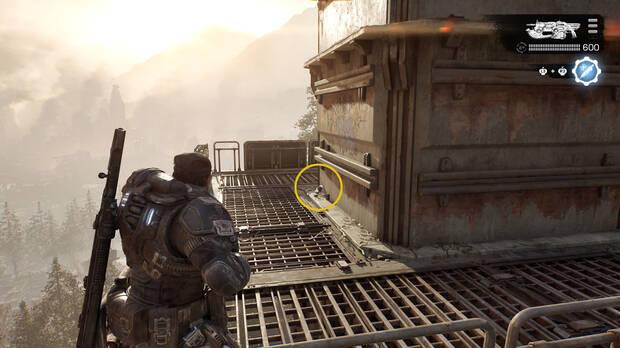 Gears of War: E-Day - Ubicacin del coleccionable del acto 4 Prismticos