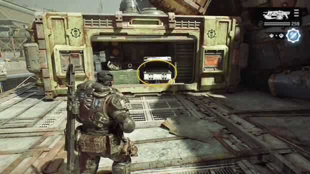 Gears of War: E-Day - Ubicacin del coleccionable del acto 4 Carga explosiva de imulsin