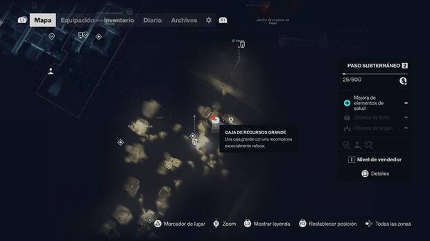 Control Resonant - Localizaci�n en el mapa del punto de mejora de salud 23