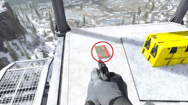 Call of Duty: Modern Warfare 4 - D�nde encontrar la nota coleccionable Nota de la cima de la torre de radio en la misi�n 10 Atrapados
