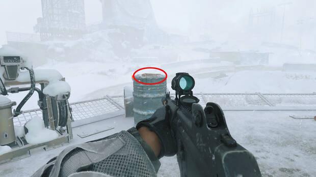 Call of Duty: Modern Warfare 4 - D�nde encontrar la nota coleccionable Nota del helipuerto de la estaci�n de interferencias en la misi�n 10 Atrapados