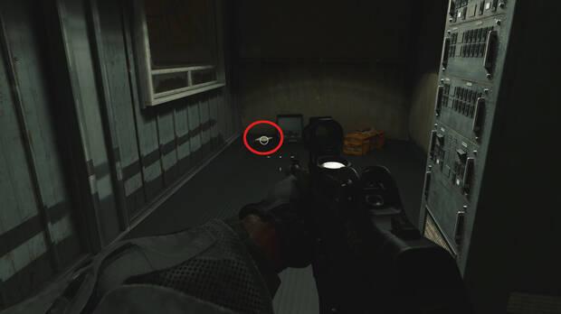 Call of Duty: Modern Warfare 4 - D�nde encontrar la nota coleccionable Nota del vestuario de la estaci�n de interferencias en la misi�n 10 Atrapados