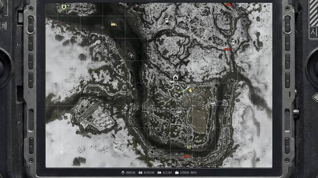 Call of Duty: Modern Warfare 4 - Localizaci�n en el mapa de la misi�n 10 Atrapados de la nota coleccionable Nota de la casa del contrabandista