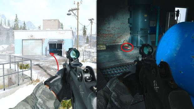 Call of Duty: Modern Warfare 4 - D�nde encontrar la nota coleccionable Nota sobre el tratamiento del agua en la misi�n 10 Atrapados