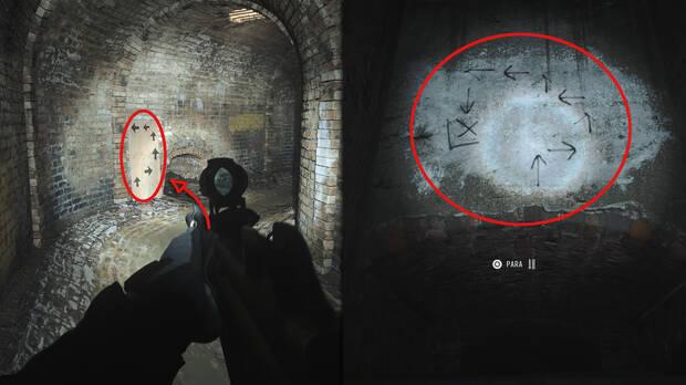 Call of Duty: Modern Warfare 4 - Camino correcto para seguir en los t�neles de las alcantarillas del edificio de tratamiento de aguas