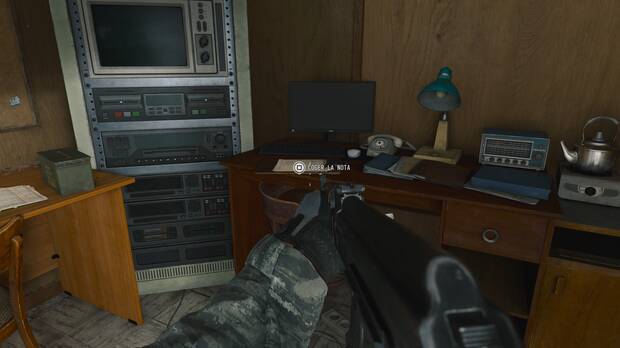Call of Duty: Modern Warfare 4 - D�nde encontrar la nota coleccionable Nota del puesto del noreste en la misi�n 10 Atrapados