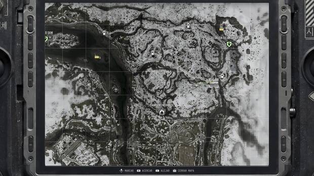 Call of Duty: Modern Warfare 4 - Localización en el mapa de la misión 10 Atrapados de la caja de suministros amarilla 08
