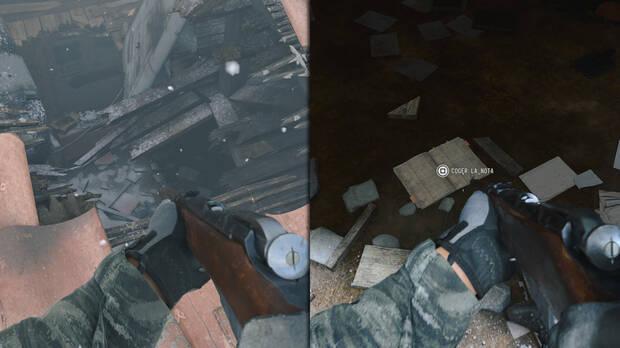 Call of Duty: Modern Warfare 4 - D�nde encontrar la nota coleccionable Nota de la casa bombardeada en la misi�n 10 Atrapados