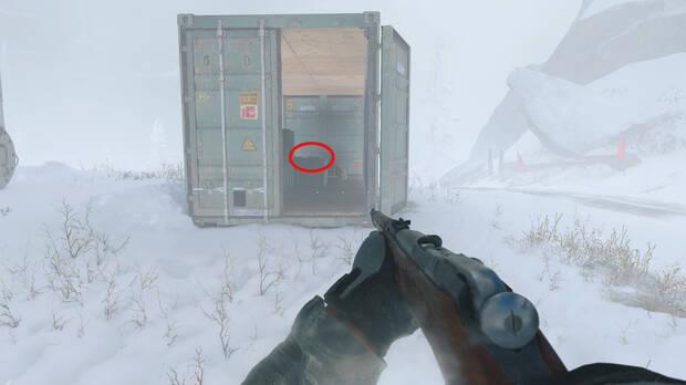 Call of Duty: Modern Warfare 4 - D�nde encontrar la nota coleccionable Exiliado en la nieve en la misi�n 10 Atrapados