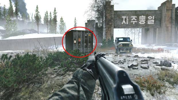 Call of Duty: Modern Warfare 4 - Código y solución para Teclado del cartel grande
