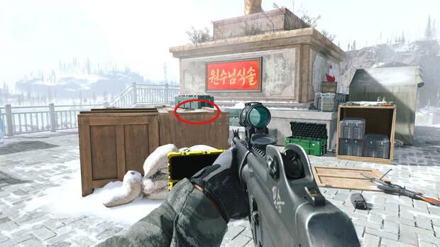 Call of Duty: Modern Warfare 4 - Dnde encontrar la nota coleccionable Nota del puesto SAM sobre el helipuerto en la misin 10 Atrapados