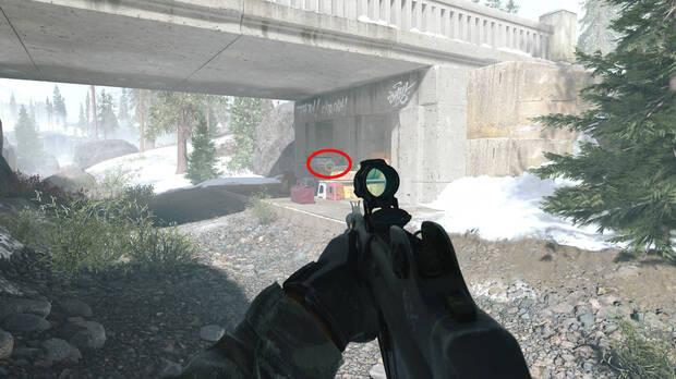 Call of Duty: Modern Warfare 4 - Dnde encontrar la nota coleccionable Nota bajo el puente en la misin 10 Atrapados