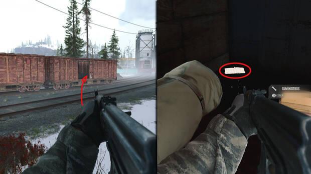 Call of Duty: Modern Warfare 4 - Dnde encontrar la nota coleccionable Nota del vagn de tren en la misin 10 Atrapados