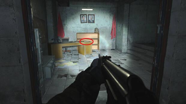 Call of Duty: Modern Warfare 4 - Dnde encontrar la nota coleccionable Disciplina en la misin 10 Atrapados