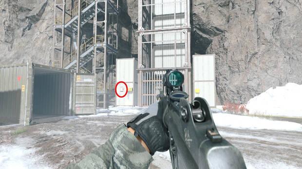 Call of Duty: Modern Warfare 4 - Dnde encontrar la nota coleccionable Nota sobre los controles del ascensor en la misin 10 Atrapados