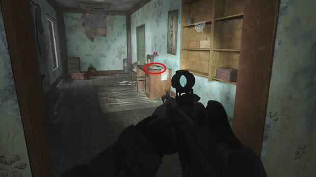 Call of Duty: Modern Warfare 4 - Dnde encontrar la nota coleccionable Asuntos de familia en la misin 10 Atrapados
