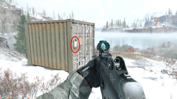 Call of Duty: Modern Warfare 4 - Dnde encontrar la nota coleccionable Nota del teclado del islote en la misin 10 Atrapados