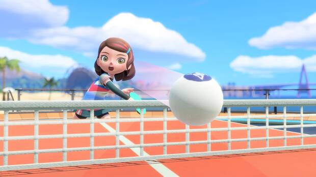 El tenis de mesa es tan directo e intenso como en Wii Sports Resort.