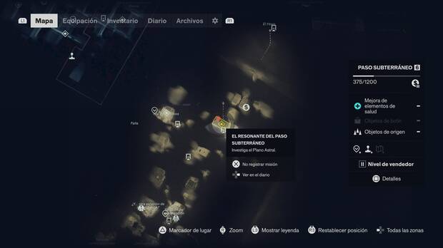 Control Resonant - Localizaci�n en el mapa del punto de mejora de salud 25
