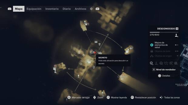 Control Resonant - Localizaci�n en el mapa de la escena del dibujo del cuaderno de Dylan Exposici�n de arte