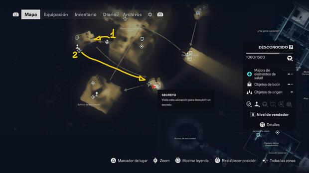 Control Resonant - Localizaci�n en el mapa de la escena del dibujo del cuaderno de Dylan Velada