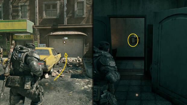 Gears of War: E-Day - Ubicacin del coleccionable del acto 2 Una carta a casa